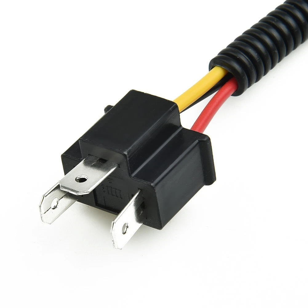 H4 Headlight Socket Connector Wiring Harness for Universal Applications