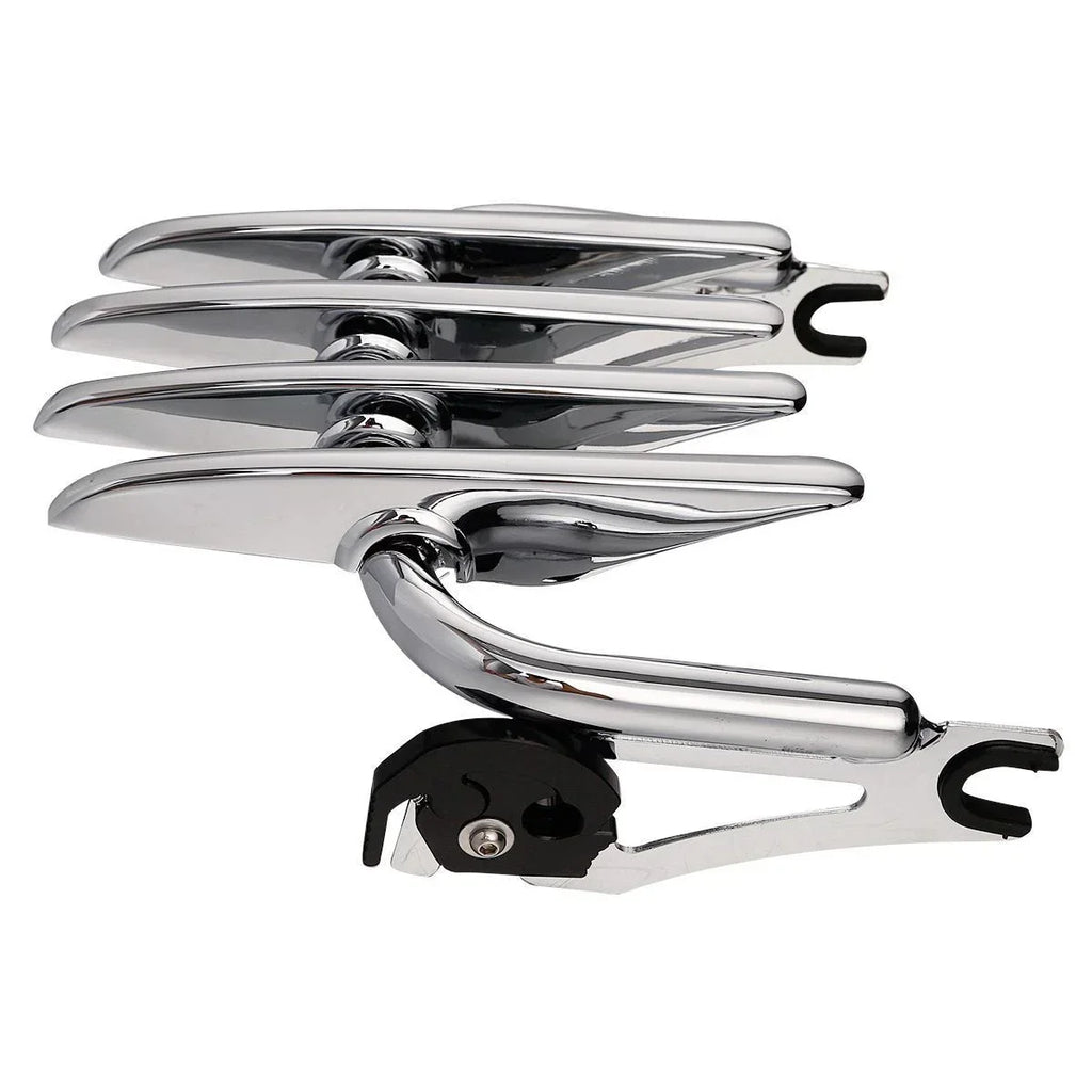 Detachable Backrest Sissy Bar Luggage Rack for Harley Touring (2014-2025)
