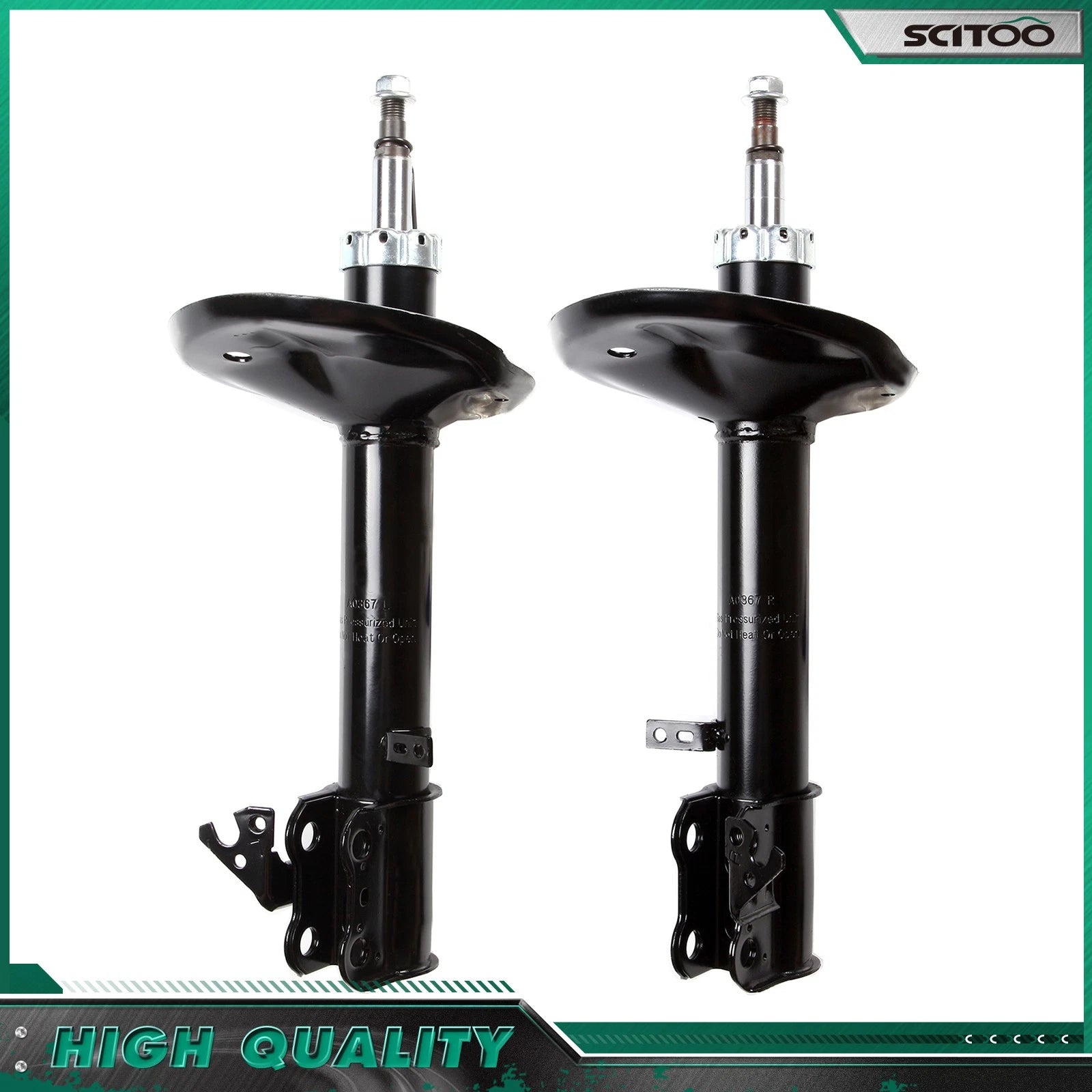 Front Pair Shocks Struts for Toyota RAV4 1996–2000 (2.0L I4)