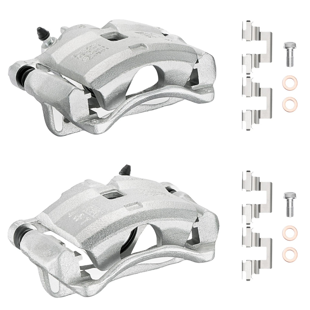 Pair Front Brake Calipers for Acura CL 2.3L (1998–1999) & Honda Accord 2.2L 2.7L (1990–1997)