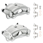 Pair Front Brake Calipers for Acura CL 2.3L (1998–1999) & Honda Accord 2.2L 2.7L (1990–1997)