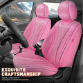 1st Front Row Bucket Seat Cover for Universal Vehicles - Diamond Series Pink