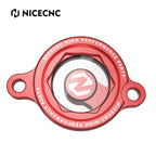 Billet Engine Oil Filter Cover Cap Plug for Honda CRF450X CRF450RWE (2019–2025)