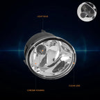 Clear Lens Front Bumper Fog Lights for Nissan Armada Titan (2005–2015)
