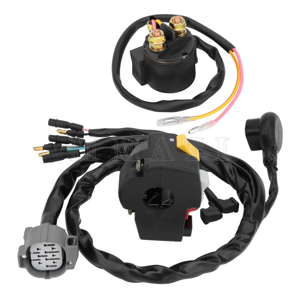 Handlebar Kill Switch & Starter Relay for Honda Sportrax 300 TRX300EX (1993–2006)