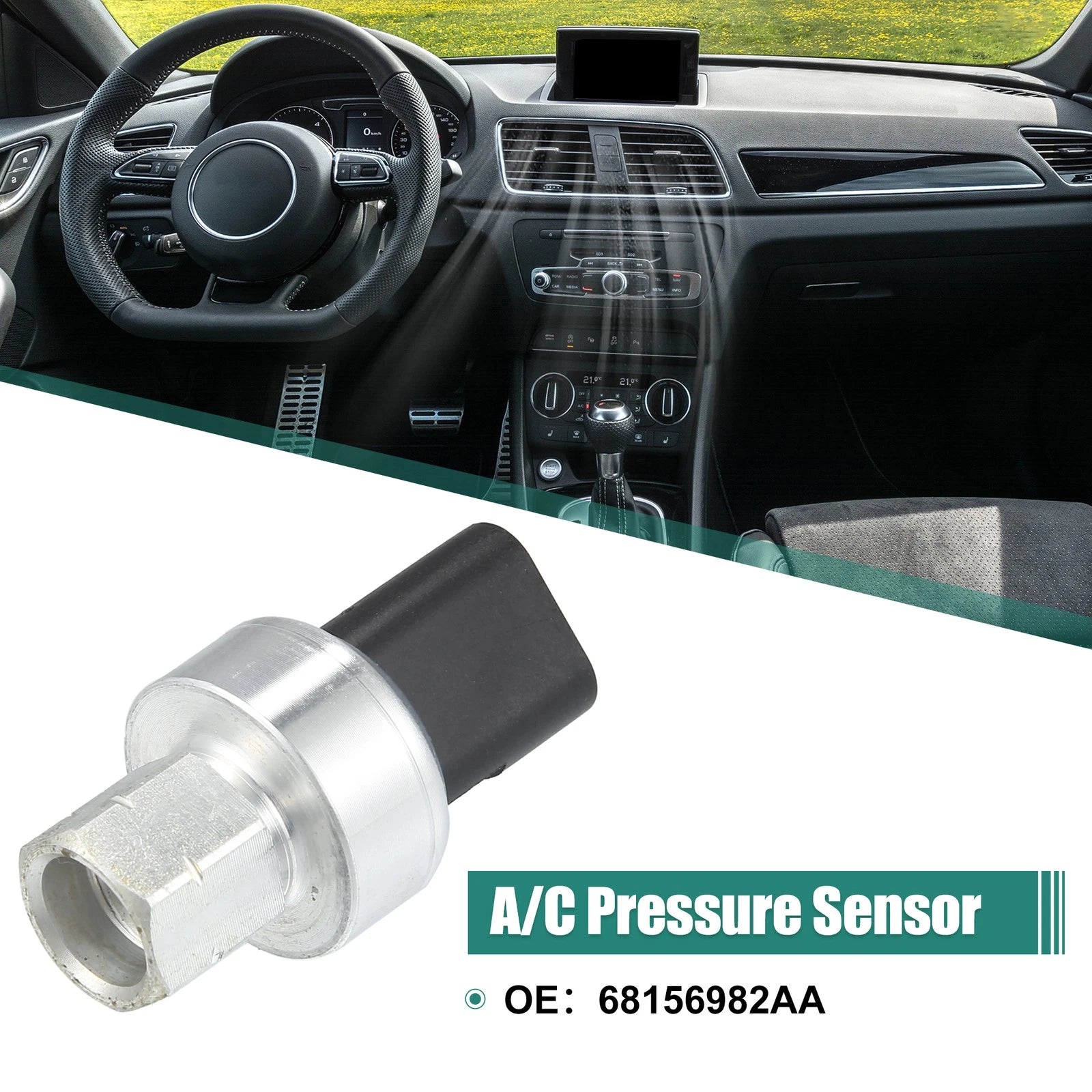 A/C Pressure Sensor No. 68156982AA for Chrysler 200, Dodge (2012–2017)