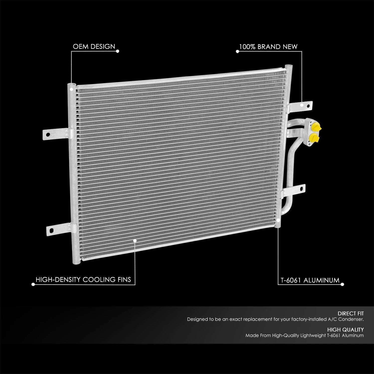 A/C Condenser for VW E-Golf (2015–2019) VW3030140