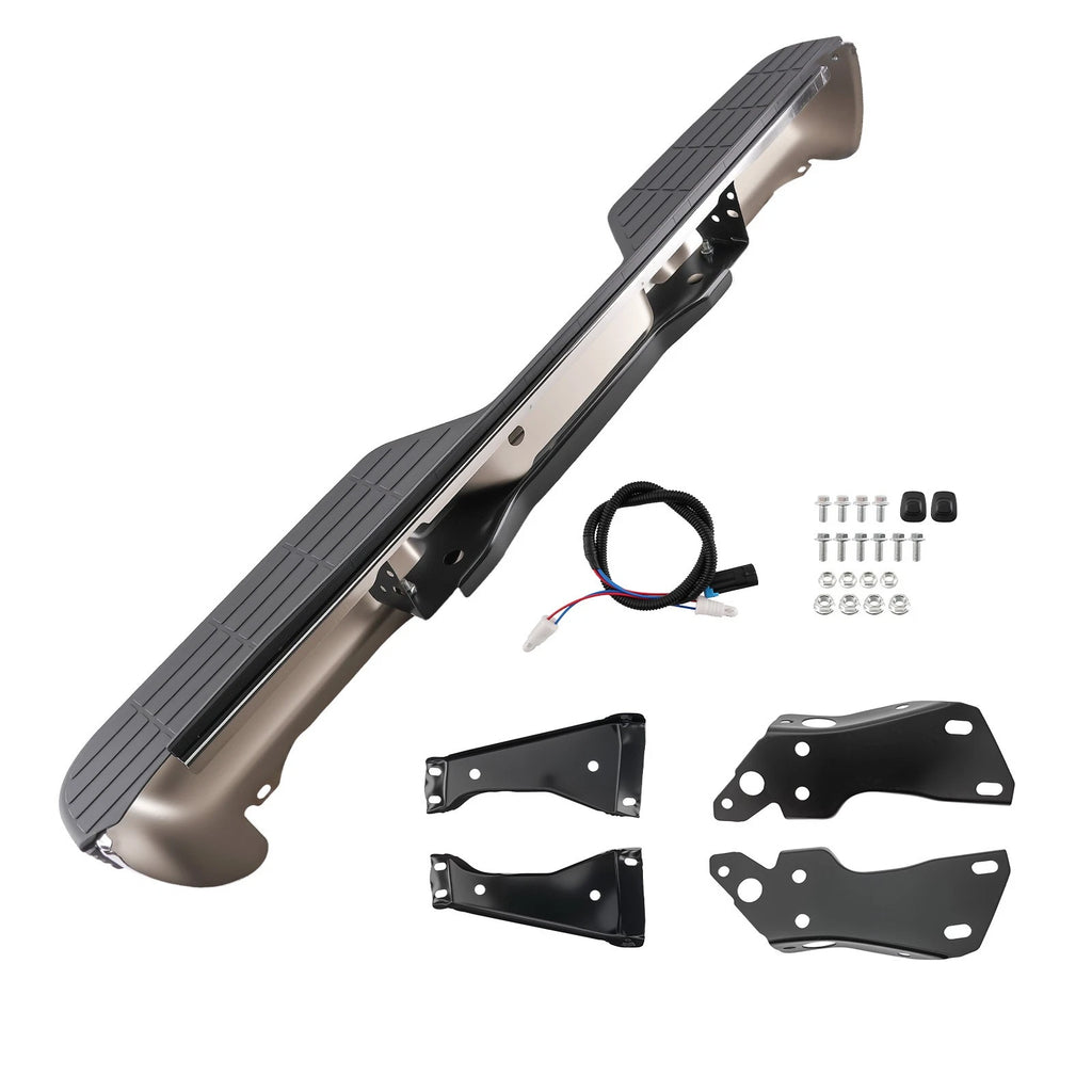 Chrome Rear Bumper Assembly for Chevrolet Suburban K1500/K2500 (1992-1999)