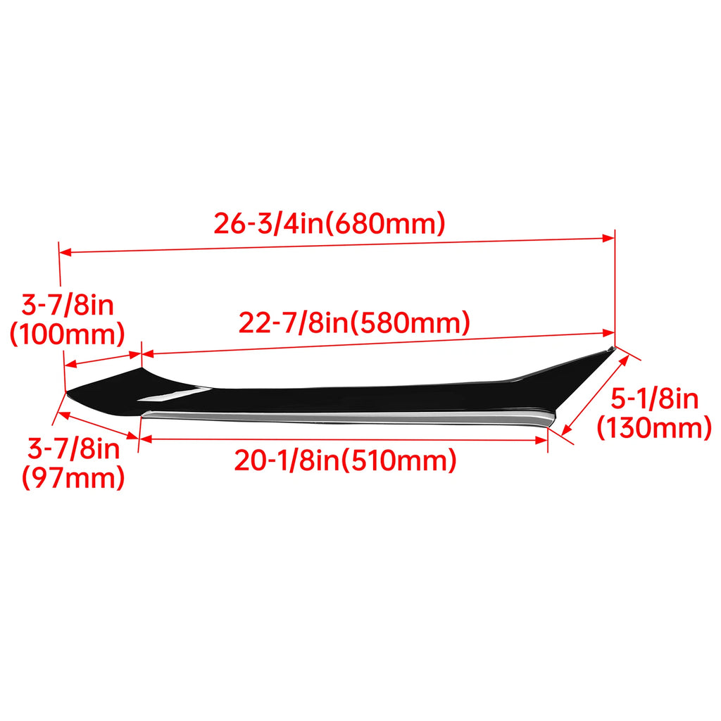 Rear Left Side Pillar Molding Trim for Nissan Maxima (2016–2021) #78873-9DJ1A