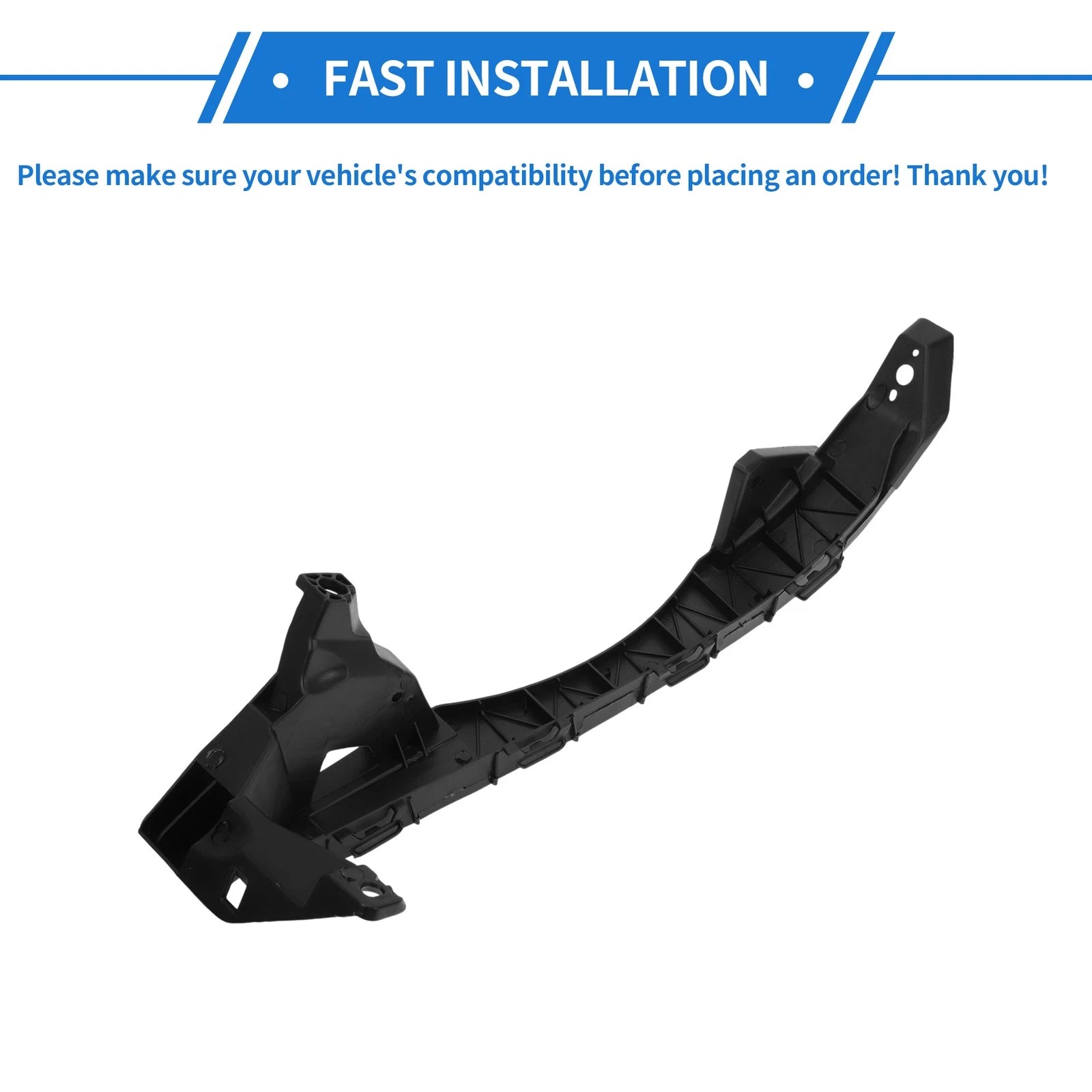 1 Pcs Front Left Bumper Retainer Bracket No. 71190T2AA01 for Honda Accord (2013–2017)