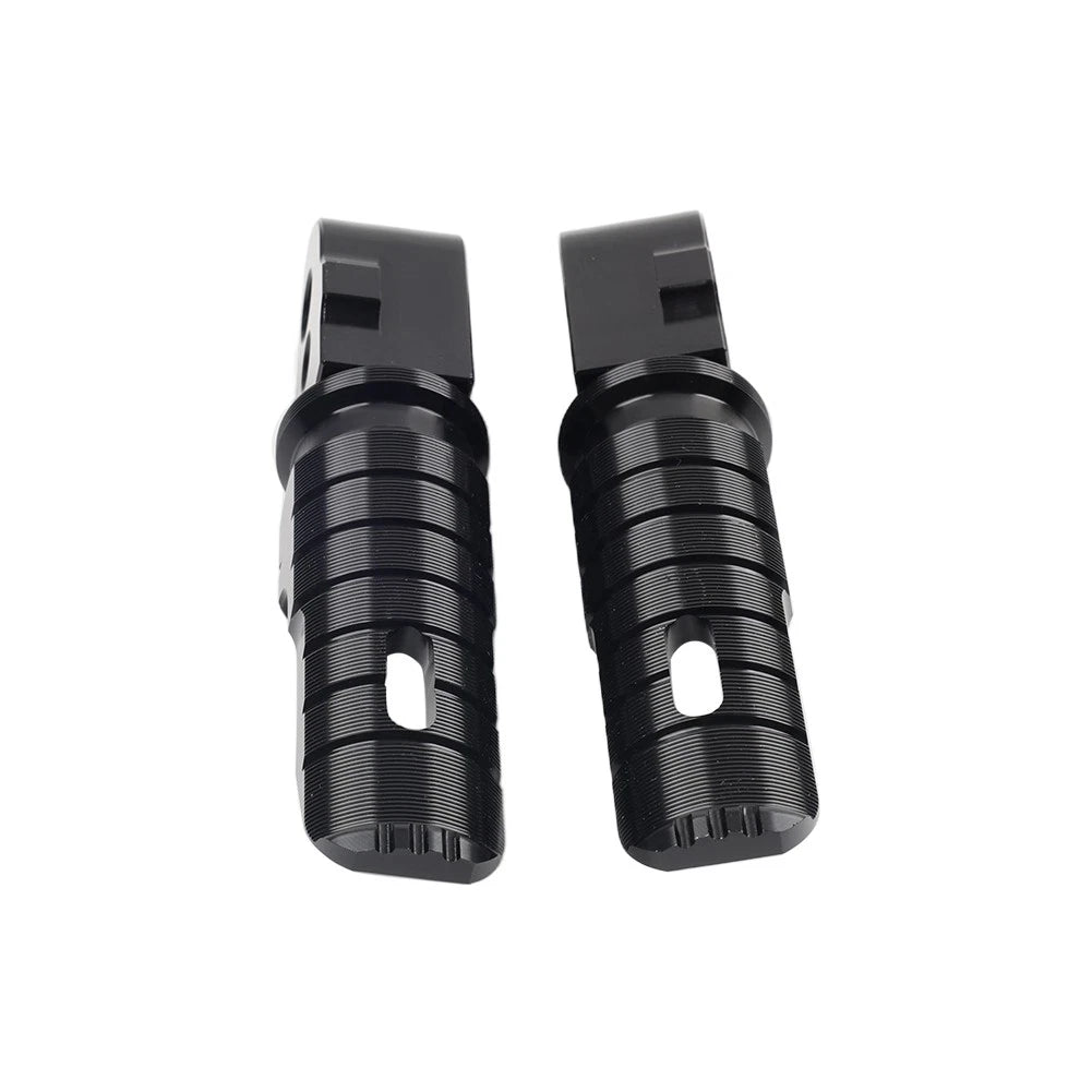 Rear Footrests Passenger Foot Pegs for Peugeot Speedfight 4 (2013–2023) Black
