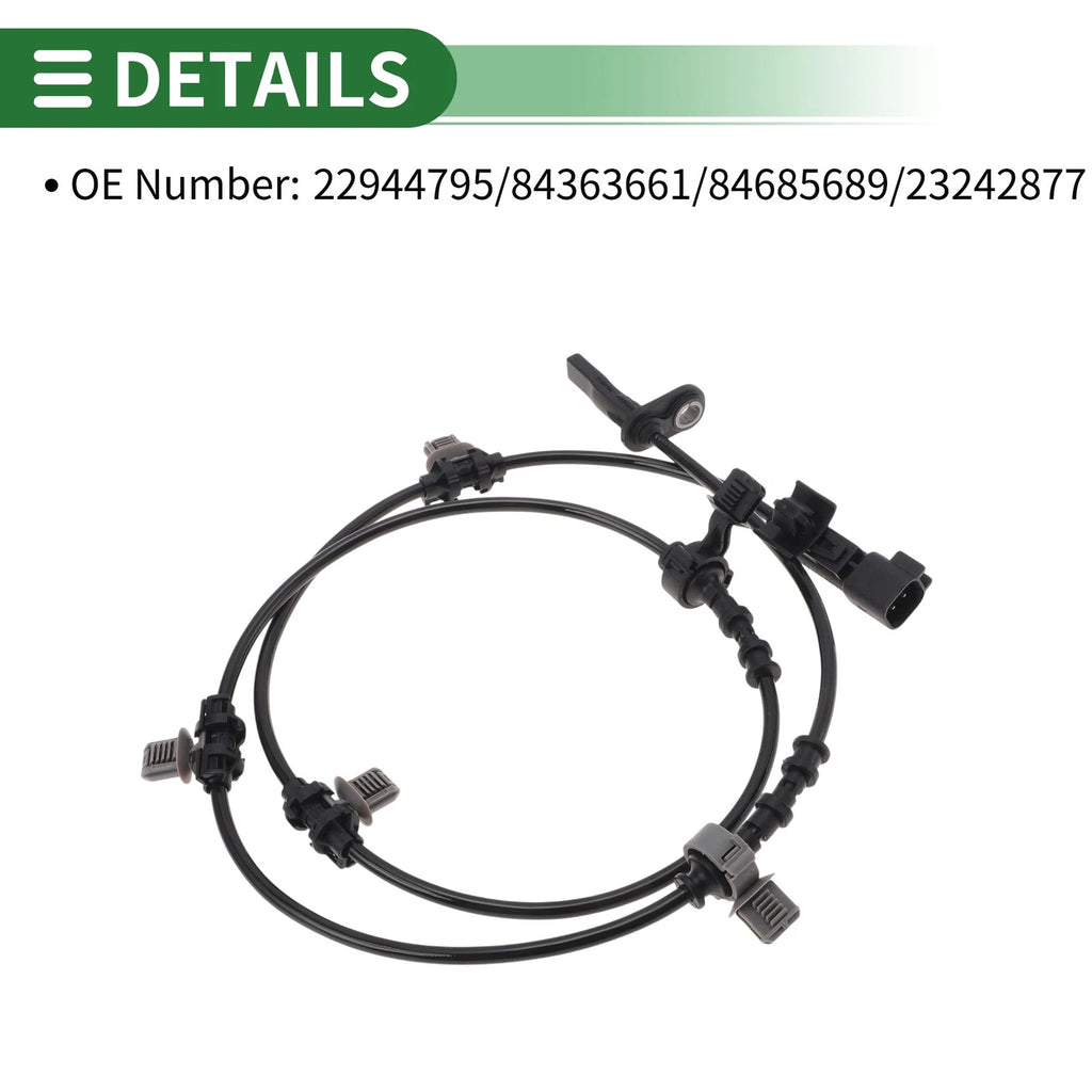 ABS Wheel Speed Sensor No. 22944795 for Chevrolet Malibu (2016–2017)