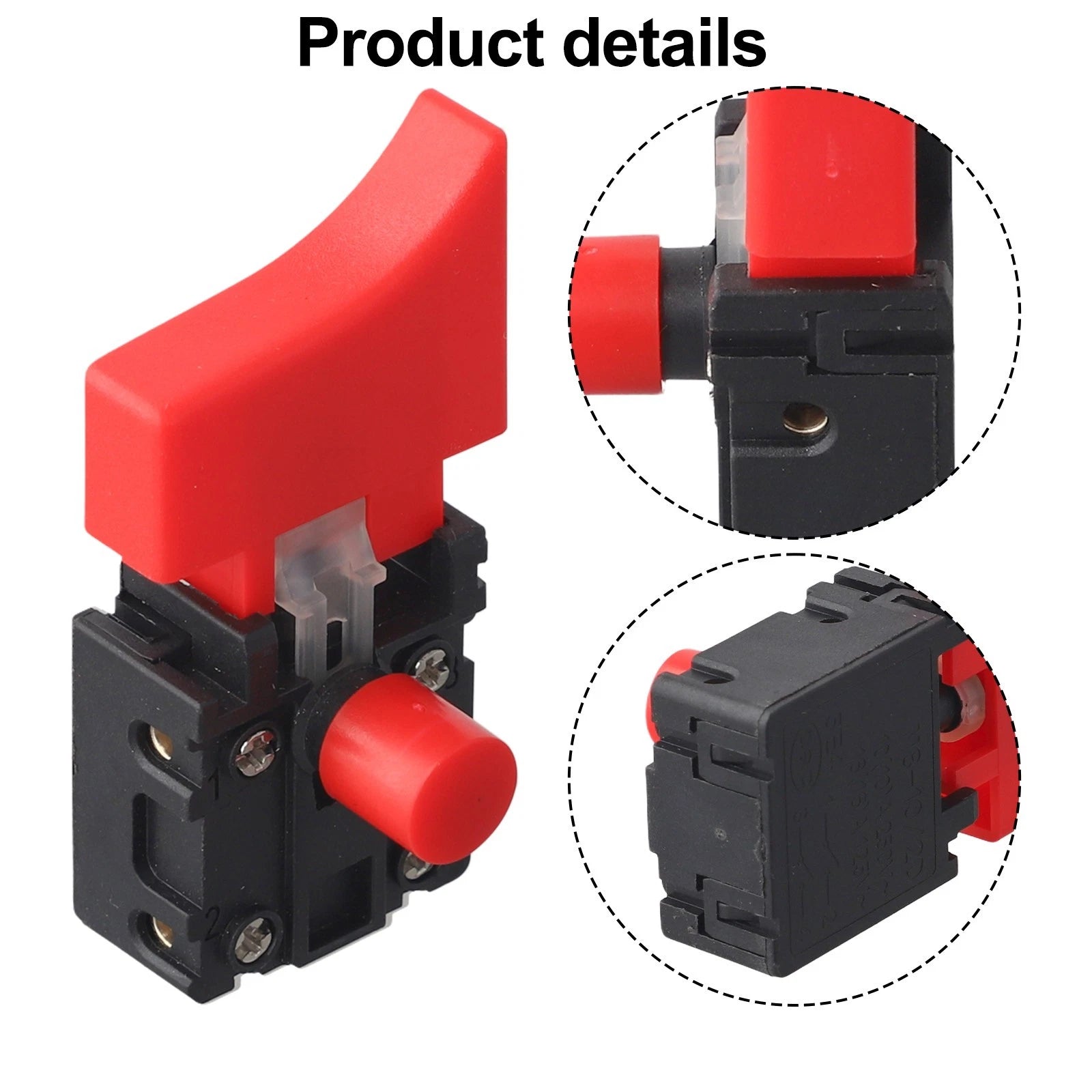 Electric Power Tool Switch for 125 Type Angle Grinders