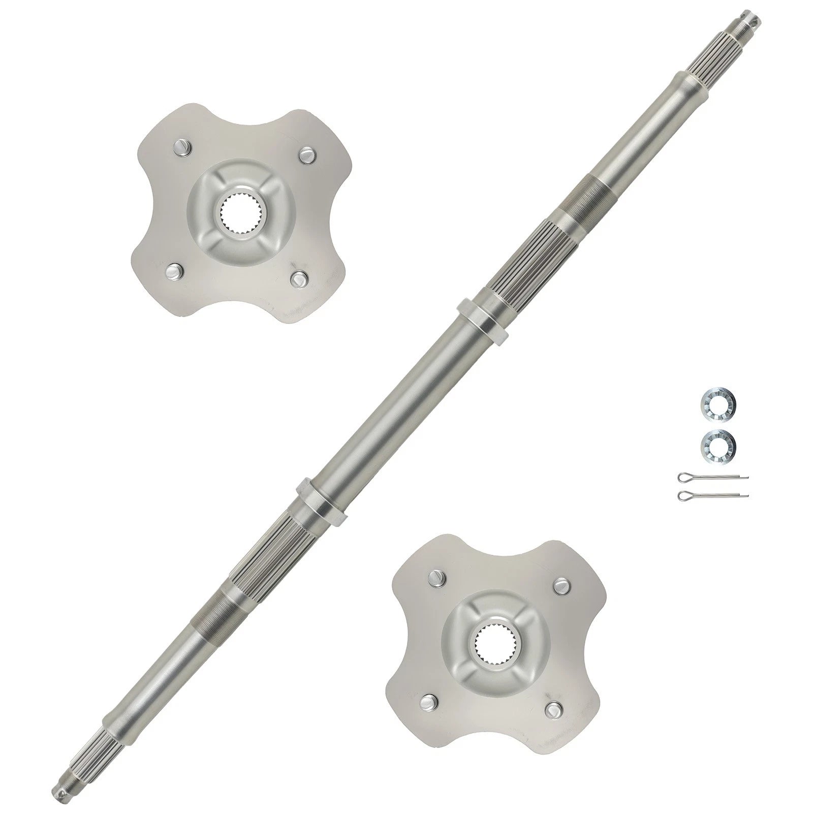 Rear Axle Assembly w/ Wheel Hubs for Honda TRX300 FOURTRAX (1992–2000)
