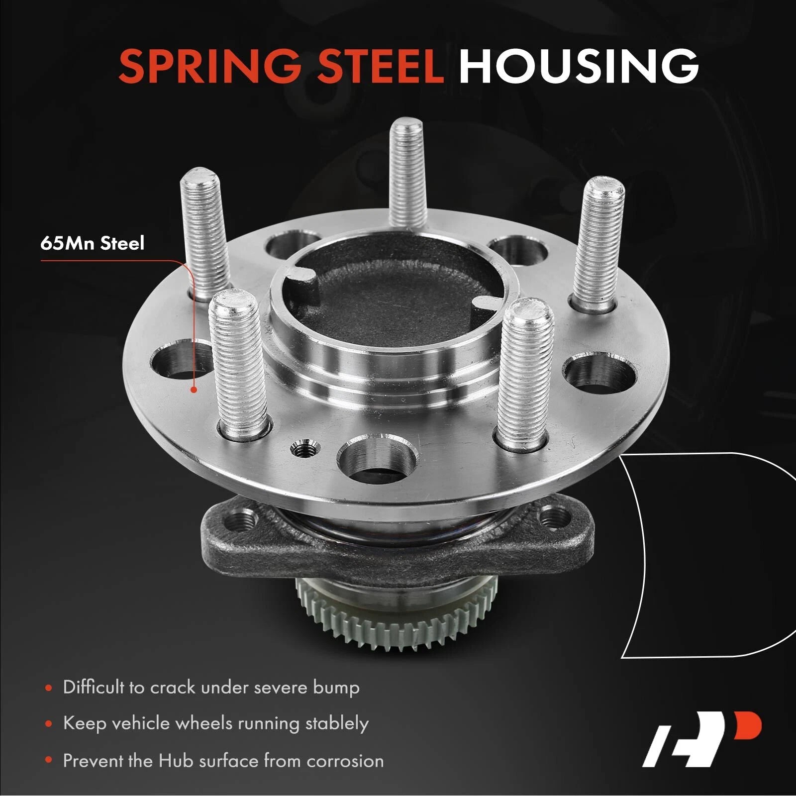 2X Rear Wheel Hub & Bearing Assembly for Hyundai Sonata (2006–2009)