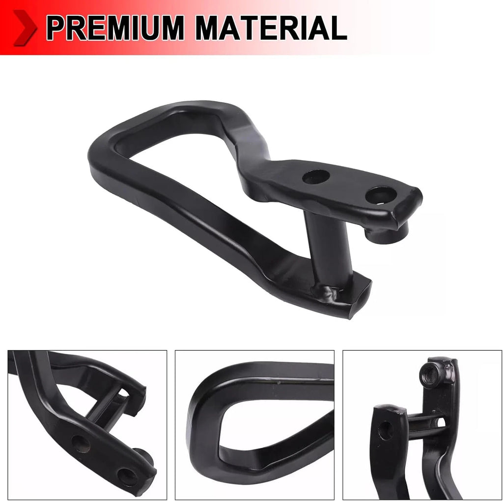Set of 2 Black Front Tow Recovery Hooks w/ Bolts for GMC Sierra 1500 (2019–2022)