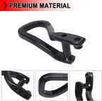Set of 2 Black Front Tow Recovery Hooks w/ Bolts for GMC Sierra 1500 (2019–2022)