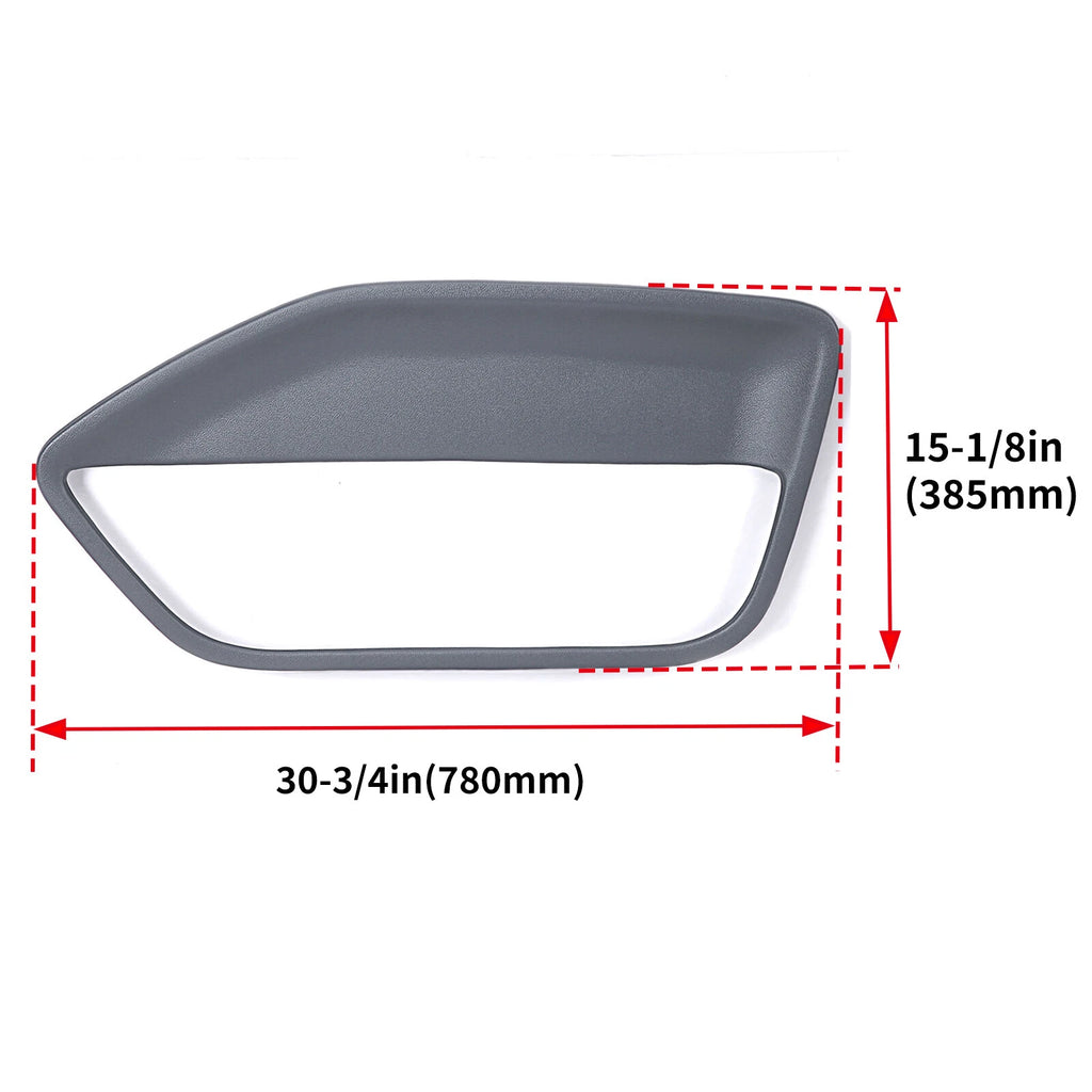 Pair Interior Door Panel Inserts for Ford Mustang GT (2005–2009)