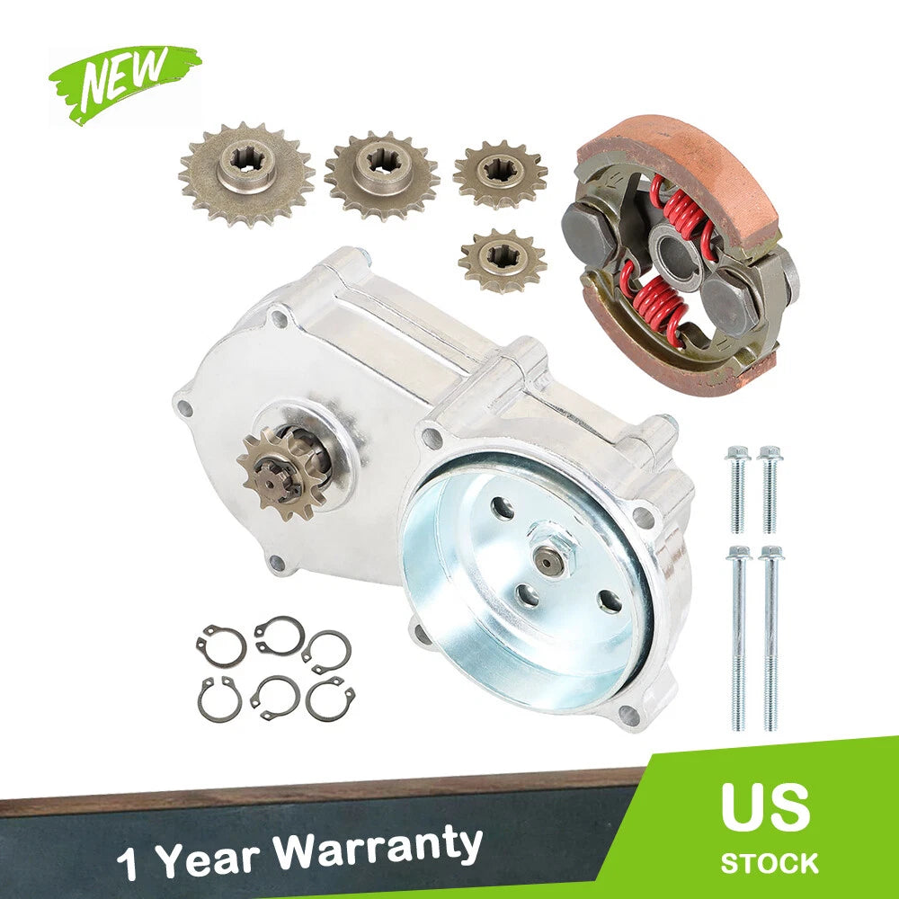T8F Transmission Gear Box Clutch for 47cc 49cc 2-Stroke Pocket Mini Bike ATV