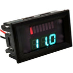 LED Digital Voltmeter for Marine Motorcycle (12V-60V)