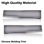 Set of 2 Front Lower Fender Chrome Molding Trim for Cutlass Supreme