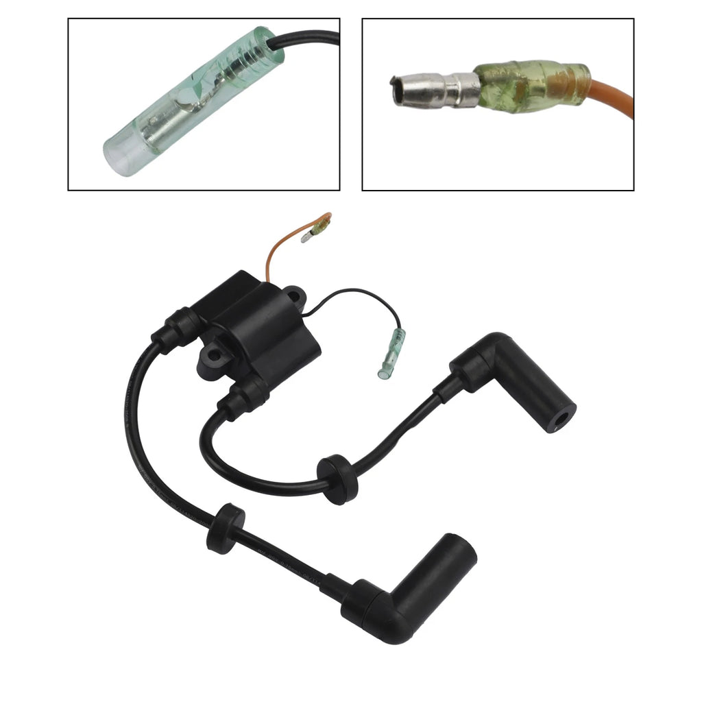 Ignition Coil for Yamaha 20HP F20A F25 25HP T25 45HP F45A 65W-85570-00