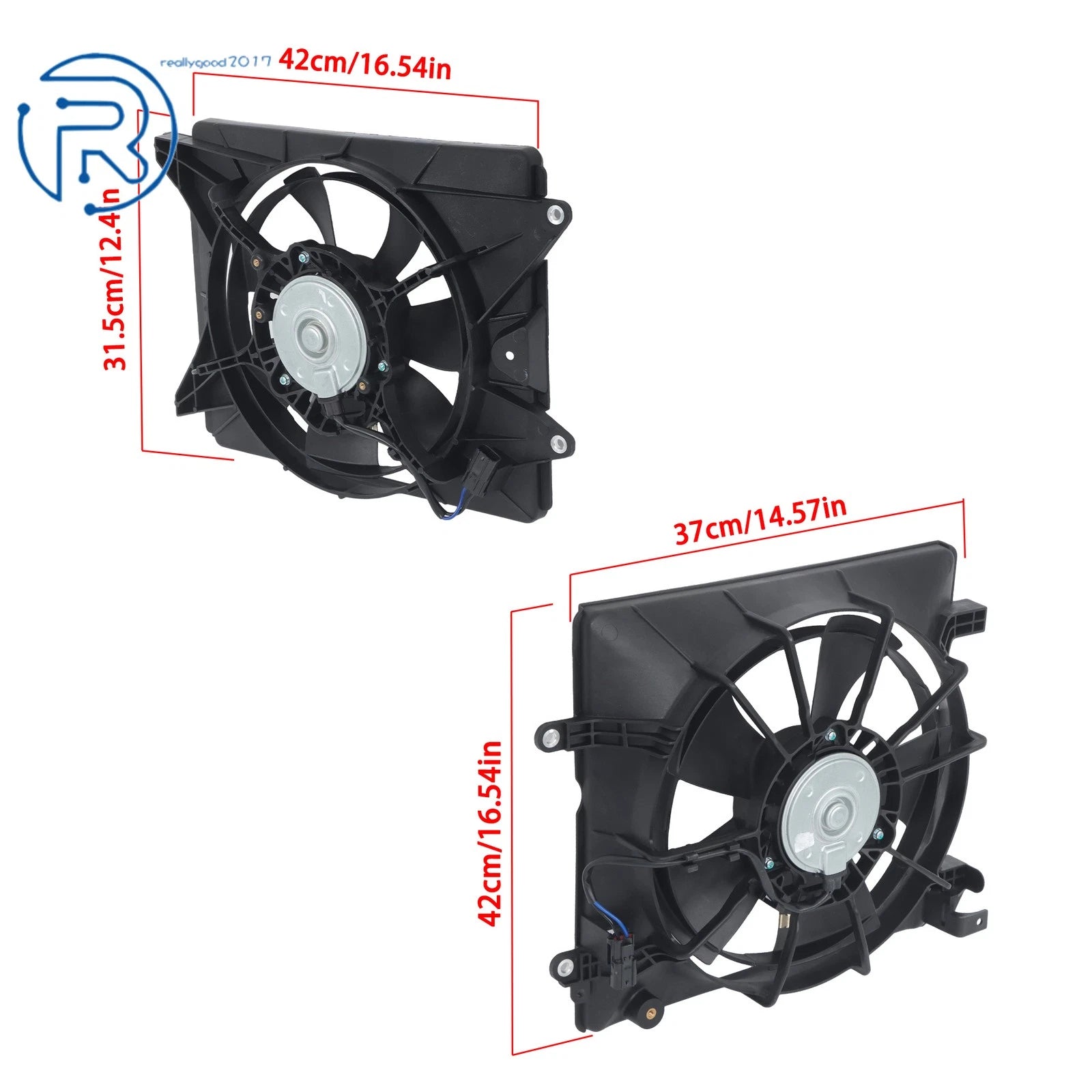 AC Condenser Radiator Cooling Fan for Honda Civic (2012–2015) Acura (2013–2017) AS654018MM