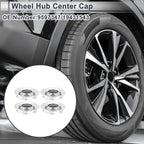 Silver Tone Wheel Hub Center Cap for Chevy Avalanche 1500 (2009–2013)