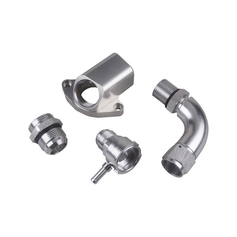 Upper Coolant Housing Filler Neck 16AN Fitting for Honda B-Series (B16 B18C5)