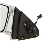 Driver Side Power Heated Chrome Mirror for Chevrolet C1500 (1988–1998)
