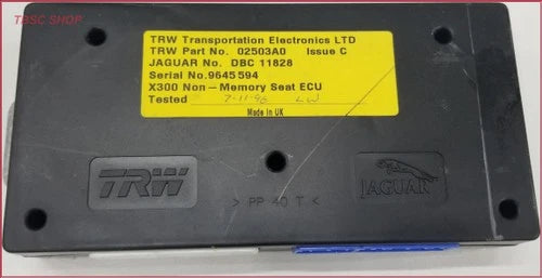 Seat ECM Computer for Jaguar XJ6 (1995–1997) DBC11828