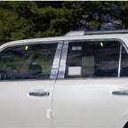 Luxury FX Stainless Window Package 4pc for Toyota 4Runner (2010–2023)