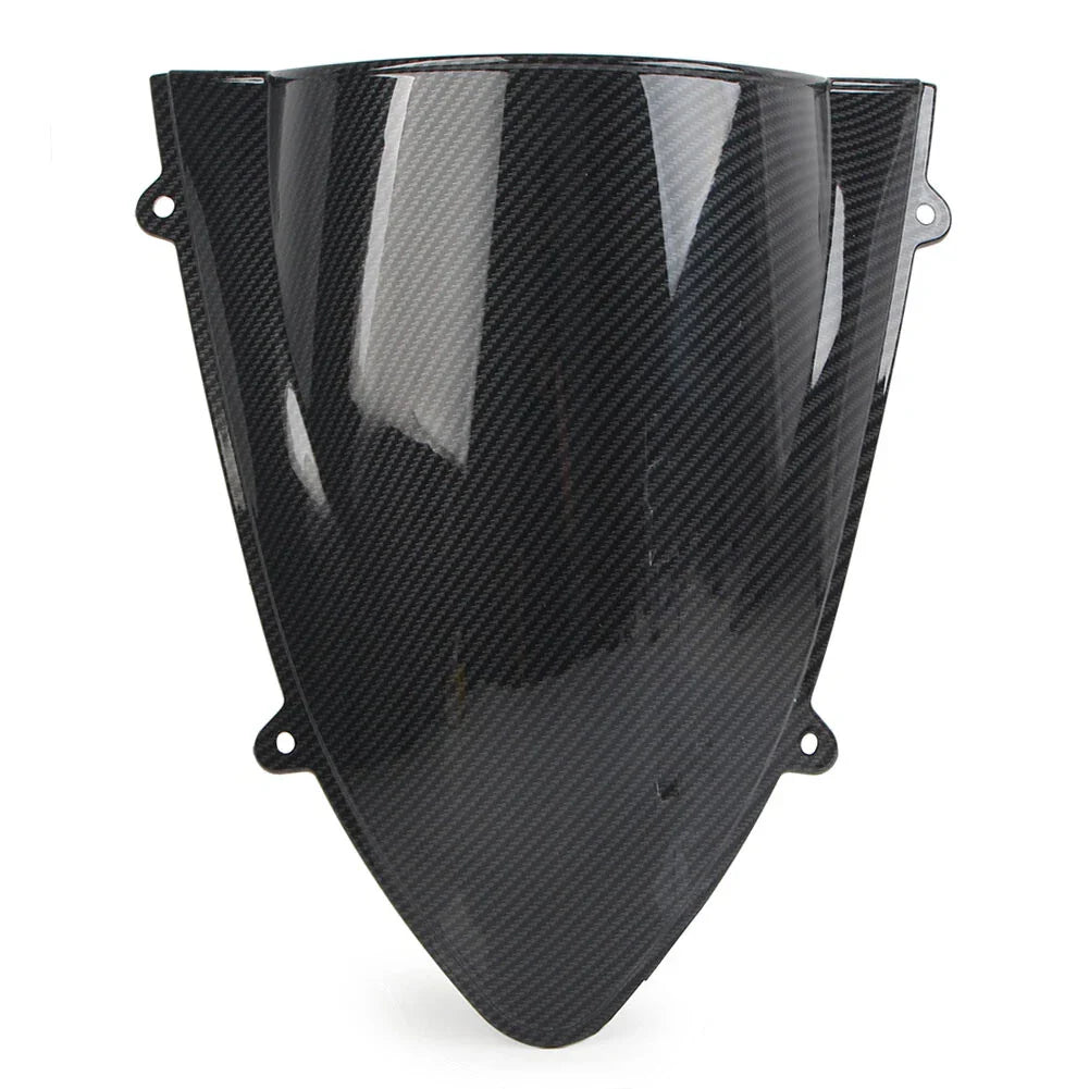 Black Carbon Fiber Windshield for Kawasaki Ninja 250 250R EX250 (2008-2012)