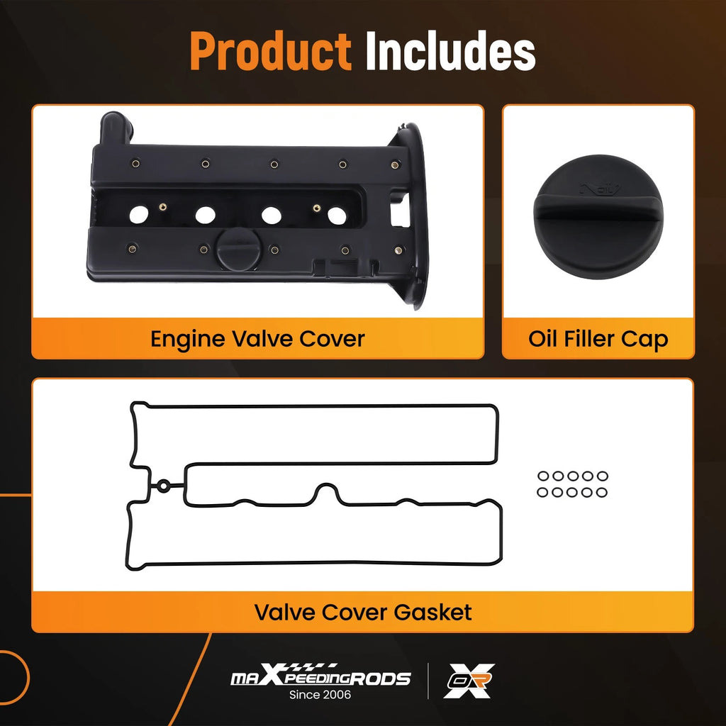 Engine Valve Chamber Cover for Suzuki Forenza 2.0L L4 DOHC (2006–2008) 1117085Z20