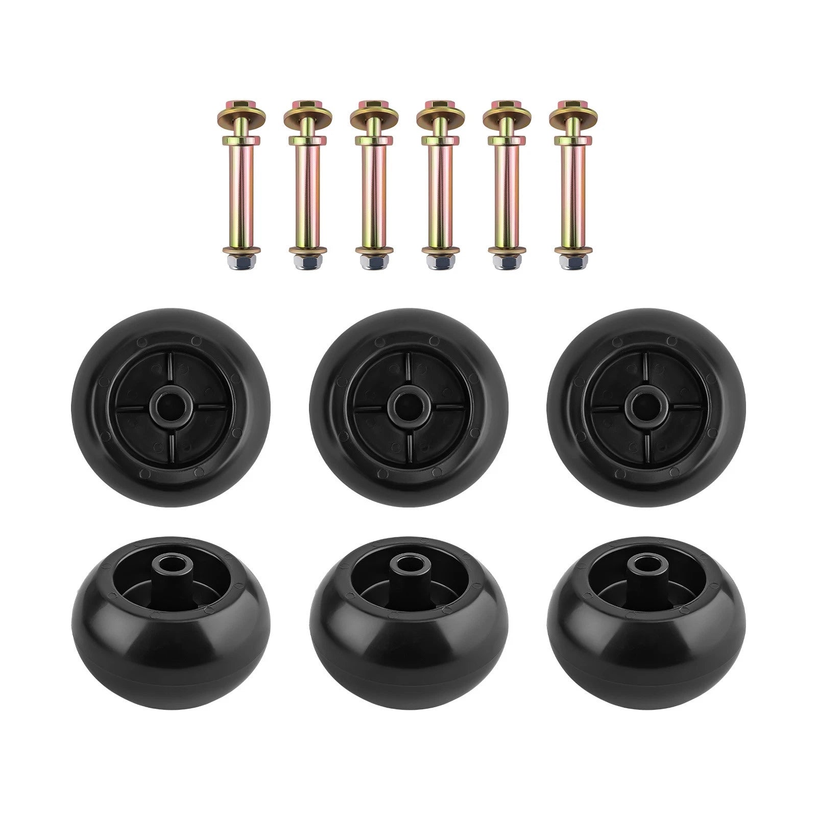 6 Deck Wheel Roller Kits for Toro 60"