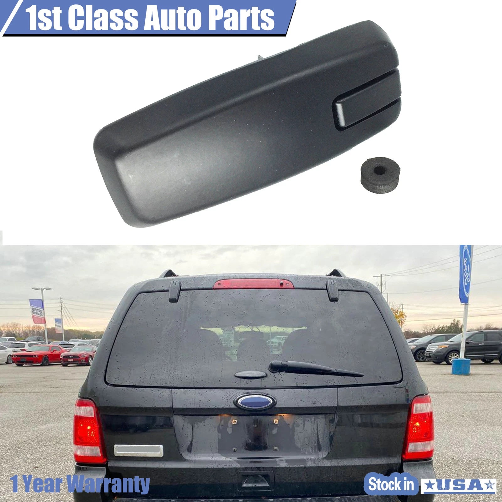 Rear Right Side Liftgate Glass Hinge for Ford Escape Mercury Mariner (2008–2012)