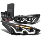 Dual LED DRL Projector Headlights for Ford Focus (2015–2018)