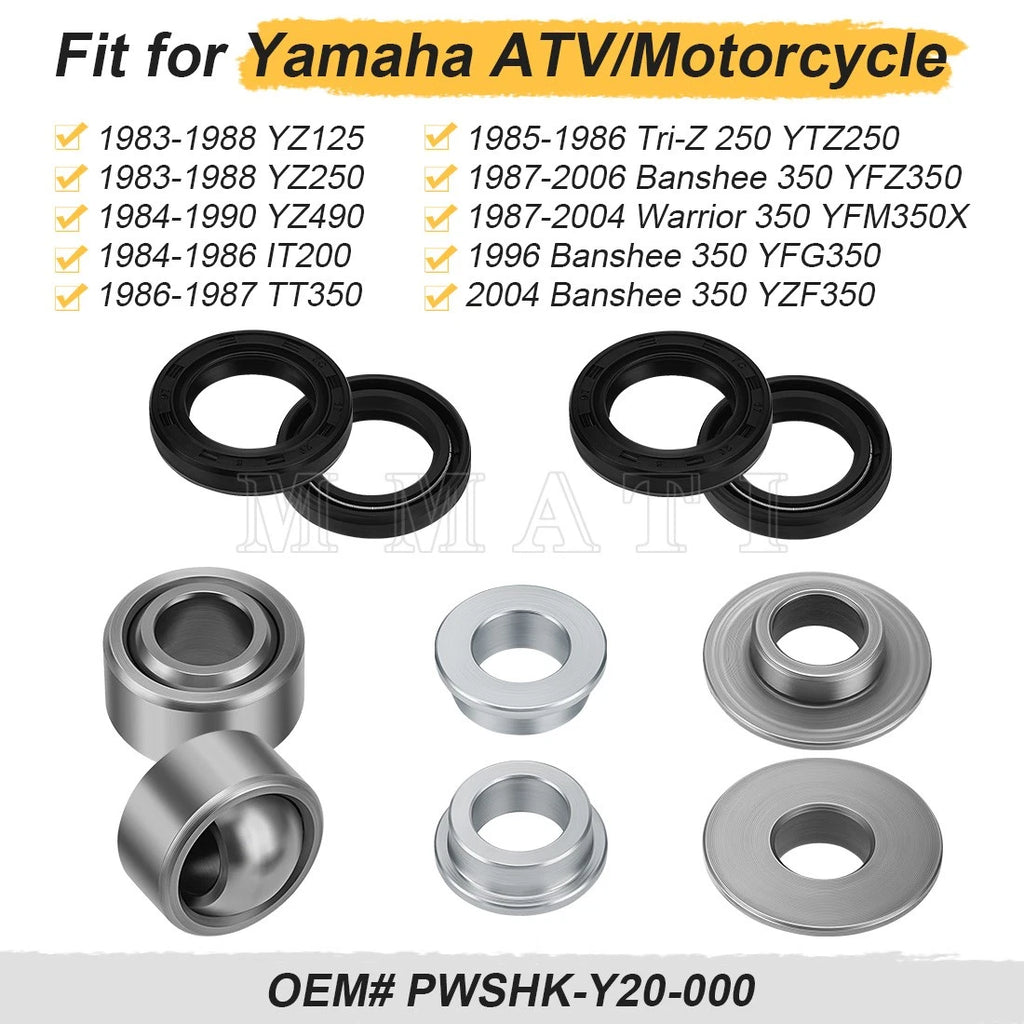 Rear Shock Absorber Bearing Kit for Yamaha YFZ350 Banshee (1987–2006)
