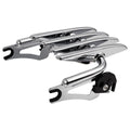 Detachable Backrest Sissy Bar Luggage Rack for Harley Touring (2014-2025)