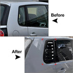 Rear Side Window Louver Vent Cover Trim for VW Polo (2001-2009)