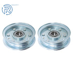 Set of 2 Idler Pulleys for King Kutter RFM Series (4' 5' 6') 164090
