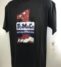 Genuine Ford T-Shirt Black American Flag Logo for Ford Owners (Universal)