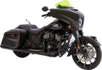 Klock Werks Kolor Flare Windshield 10" Green Ice for Harley Davidson (2014–2023)