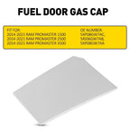 Off White Fuel Fill Door for Ram ProMaster 1500 2500 3500 (2014–2022) 5XP08GW7AC