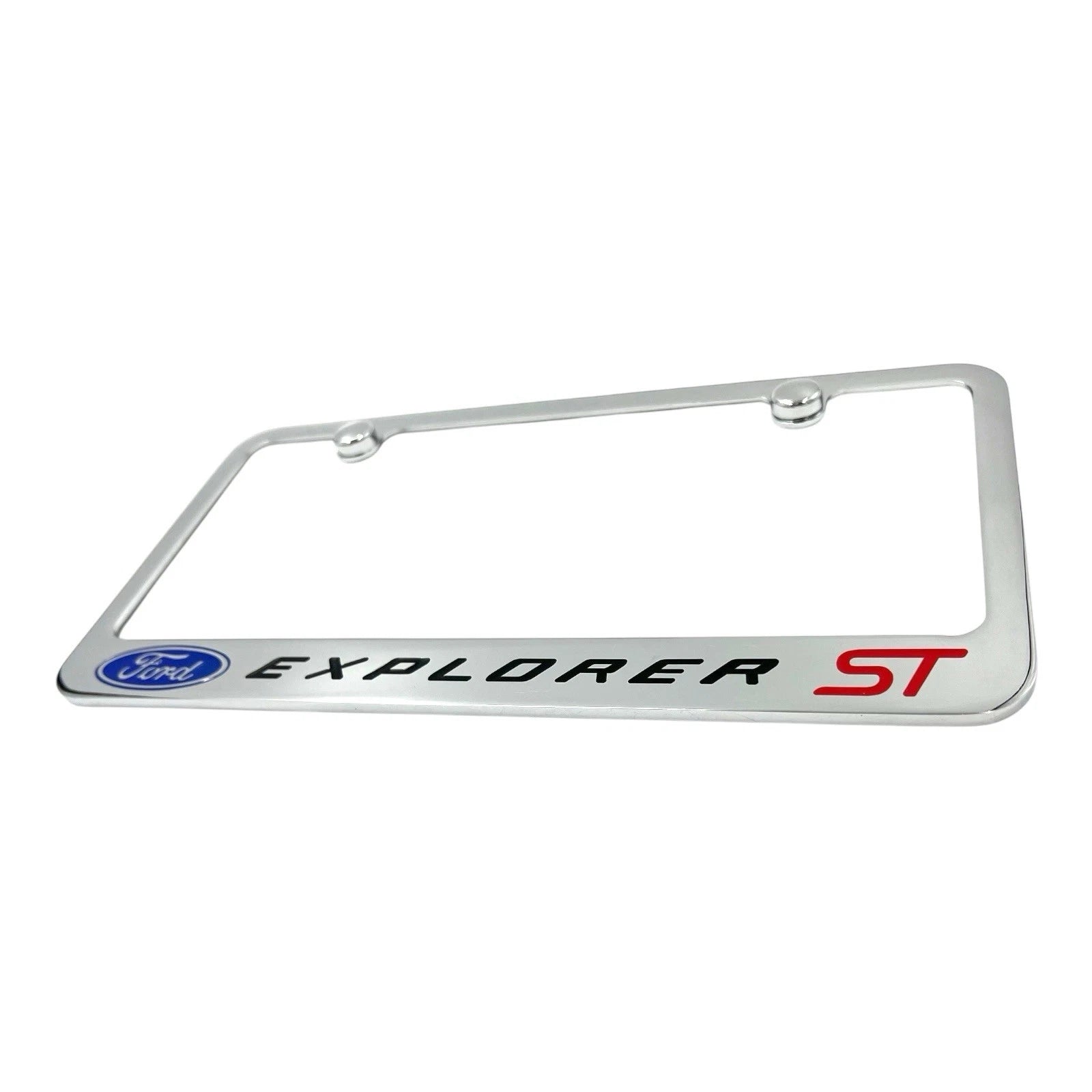 License Plate Frame Chrome for Ford Explorer ST (2023–2024)