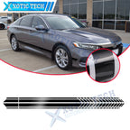 Side Fender Door Glossy Black Graphics Decal Sticker for Honda Accord (2013–2017)