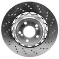 Rear Right Smooth 370mm Disc Brake Rotor for BMW F80 F82 F83 F87 (2012–2020)