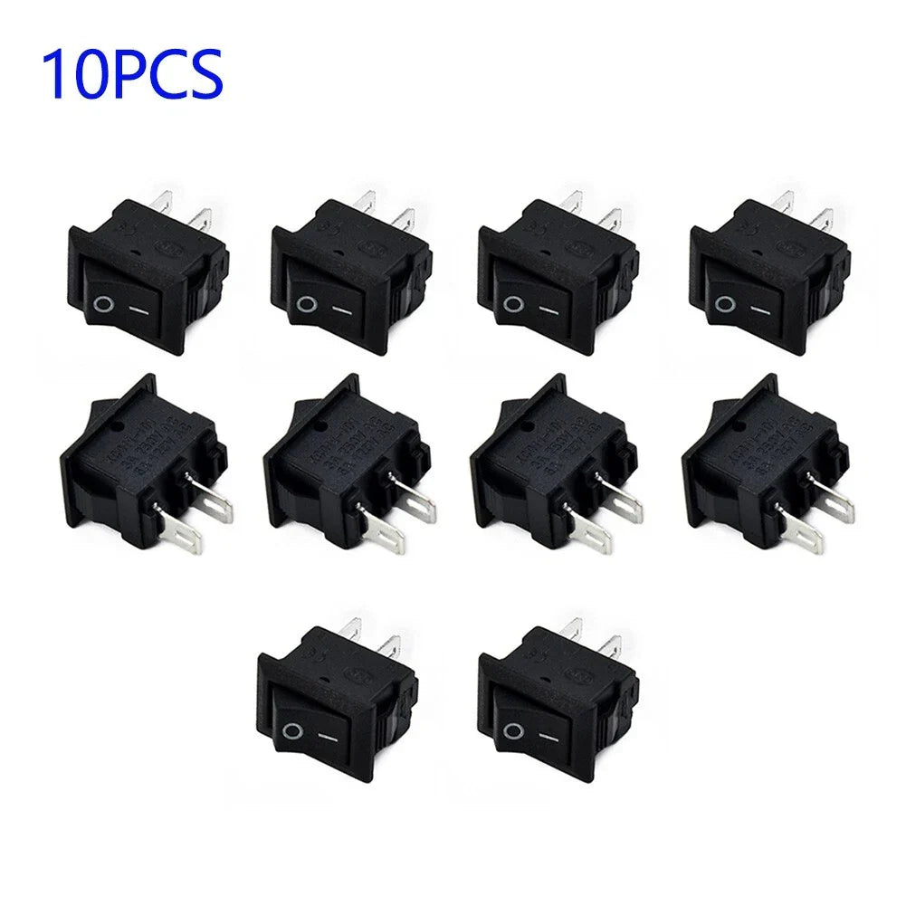 2 Pin ON OFF 10 x Toggle Switch for Cars Trucks Boats