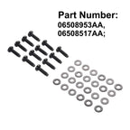 12PCS / M8 / Torx Bolts for Jeep Wrangler Windshield Frame Installation