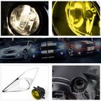 Set of 2 Amber Lens Front Bumper Fog Lights for Scion FR-S/FT86/GT86 (2013–2016)